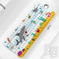 PRATIQUE Kids Bath Mat for Tub Non Slip，40 X 16 Inch Extra Long Kids Bathtub by PRATIQUE