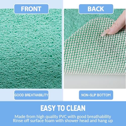 Hargiis Non-Slip Bathtub Mat, Anti Slip Shower Mat, Fast Drying Bathtub Mats - Image 4