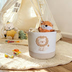 Toy Storage Basket, blanket basket, Cotton Rope Woven Laundry Hamper - Image 3