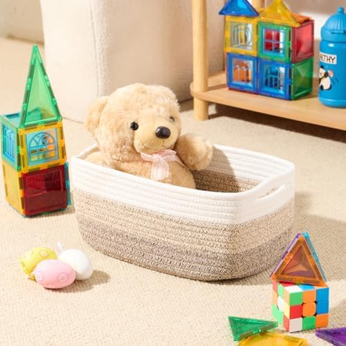 MiniArk Small Storage Baskets for Organizing | Closet Organizer Bins | Shelf - Image 4
