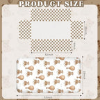 Hosuly 3 Pcs Bear Crib Bedding Set Nursery, Teddy Bear - Image 2
