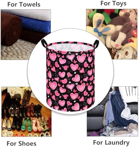MAIZMZ Girls Storage Basket Kids Hamper Storage Bins Organizer Toy Box Large - Image 7