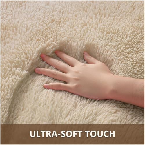 Ophanie Runner Rug for Hallway, 2x6 Upgrade Non-Slip Fluffy Soft Bedside Rugs - Image 2