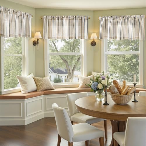 jinchan Linen Boxter Stripe Valances - Image 4