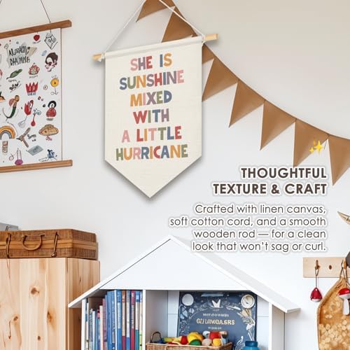 Wheatwin Girl Nursery Decor, She Is Mixed - Image 6