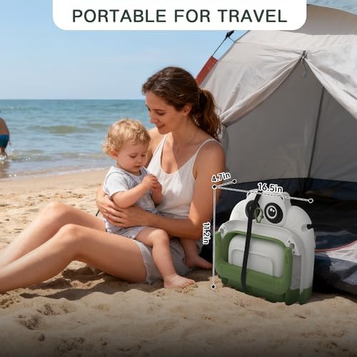 Foldable Baby Bathtub for Newborn to Toddler, Portable Baby Bath Tub for Travel - Image 5