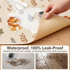 Basumee Splat Mat for Under High Chair, Waterproof & Mess-Proof Floor Mat - Image 2