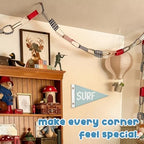 Surf Decor, Pray for Surf Pennant Felt Banners Flags - Image 5