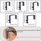 Bedside Caddy Hanging Storage Basket Beside Shelf Metal Organizer - Image 3
