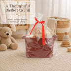 XUANGUO Woven Cotton Rope Storage Basket - Image 6