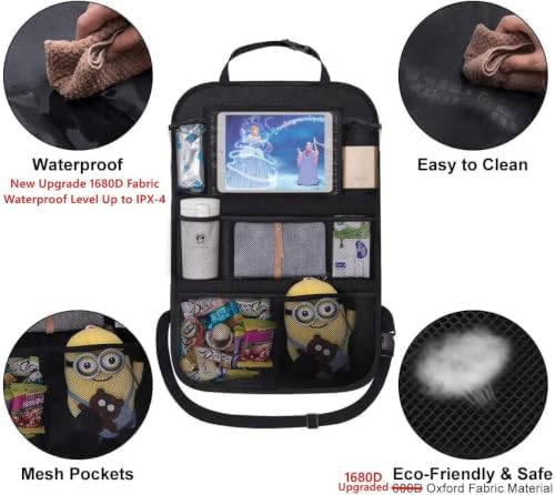 ONE PIX Backseat Car Organizer Mats Back Seat Organizers and Storage Bag - Image 4