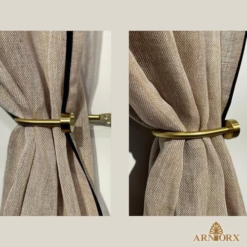 Quality Curtain Holdbacks, Solid Steel Curtain Holdback - Image 4
