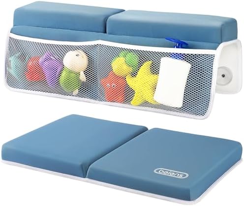 beiens Bath Kneeler and Elbow Rest Pad Set, 1.5-Inch Thick Memory Foam Pads by beiens