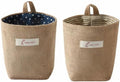 Washable Cotton Linen Hanging Organizer Bag by Chinshwehaw