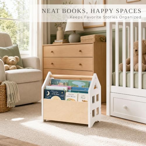 Decorative Wooden Bookshelf - Image 7