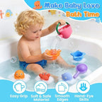 DRAMATION 9-Piece Baby Bath Toys - Image 3