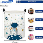 Baby Laundry Hamper kids laundry Basket Waterproof Storage Bin for - Image 2