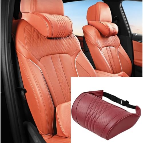 Universal Memory Foam Car Headrest Neck Pillow Ergonomic Auto Neck Cushion by SNNAQSFR
