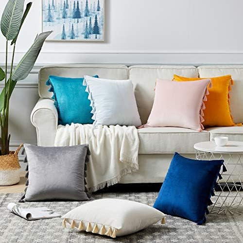 Fancy Homi Pack of 2 Decorative Throw Pillow Covers - Image 6