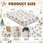 Smoothnovelty 3 Pcs Duck Baby Changing Pad Covers, Changing Table Cover - Image 2