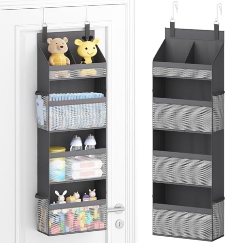 Lifewit 4 Tier Over the Door Organizer, Diaper Hanging Storage by Lifewit