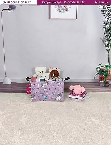 Rectangular Unicorn Storage Basket - Image 5