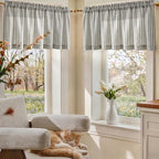 jinchan Linen Boxter Stripe Valances - Image 3