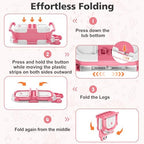 MoreFeel Collapsible Baby Bathtub - Image 4