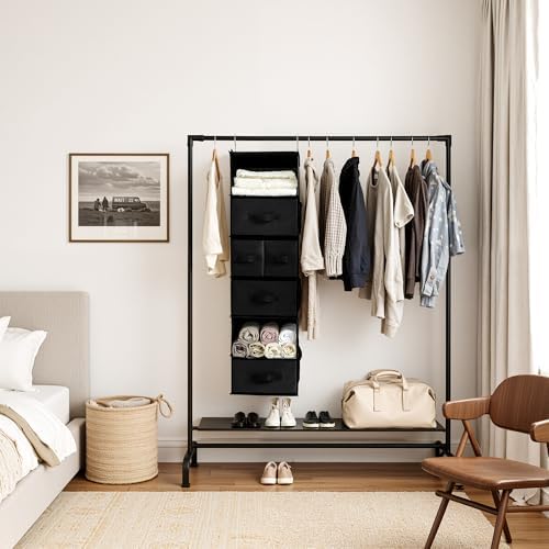GRANNY SAYS Hanging Closet Organizer, 5 Drawers, 6 Shelves, 6 Pockets - Image 2