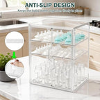Baby Bottle Organizer, 3-Tier Bottle Storage - Image 4