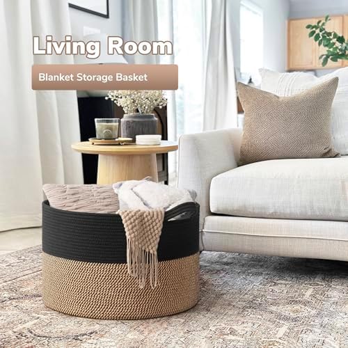 Goodpick 65L Large Cotton Rope Kids Toy Storage Basket - Image 2
