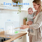 Baby Bottle Storage Organizer for Countertop Cabinet - Image 3