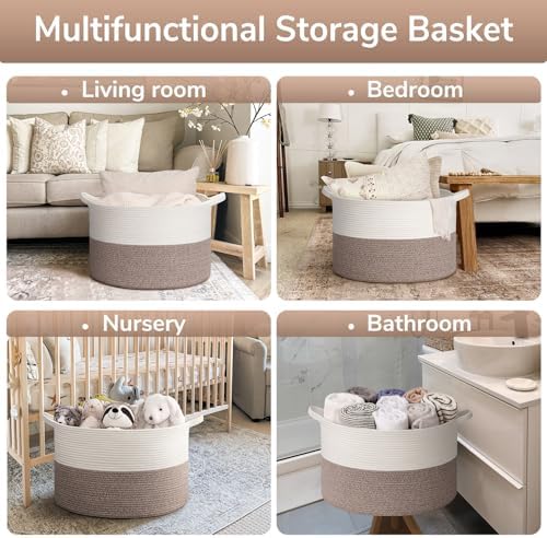 Goodpick 65L Large Woven Rope Basket - Image 6