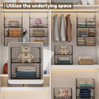 Jautokerdar 4 Tier Hanging Closet Organizer - Image 5