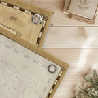 Wheatwin World Map Wall Art Banner - Image 3