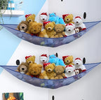 Simple Houseware 2 Pack Stuffed Animal Toy Hammock Net, Dark Blue - Image 3