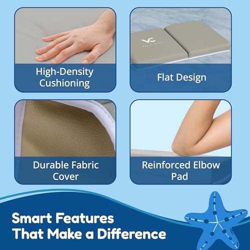 Vault & Co Bath Kneeler and Elbow Rest Pad Set – Extra Thick 1.5” Cushioned - Image 5