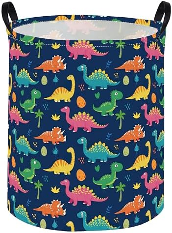 Kids Laundry Basket Dinosaur Hamper by DDBASKET