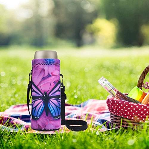 AUPET Water Bottle Bag Carrier, 24oz/32oz Insulated Neoprene bottle Sling - Image 5