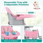 BABY JOY Baby High Chair, 8 in 1 Convertible Highchair - Image 4