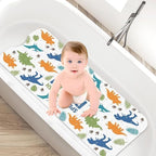 Bathtub Shower Mat 40X16 Inch, for Toddler by Culudea