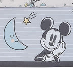 Lambs & Ivy Disney Baby Moonlight Mickey Mouse 3-Piece Nursery Crib Bedding Set - Image 6