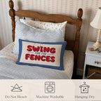 Baseball Room Decor for Boys，Baseball 12x20 Pillow Cover - Image 5