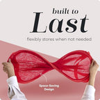 Handy Laundry Collapsible Mesh Pop Up Laundry Hamper 14 x 13 x 24 in - Image 4