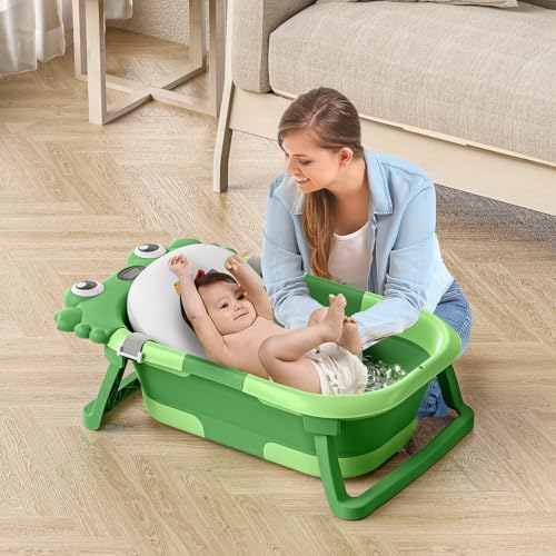 Collapsible Baby Bathtub for Newborns to Toddler - Image 2