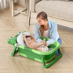 Collapsible Baby Bathtub for Newborns to Toddler - Image 2