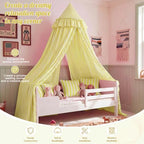 SmoothNovelty Yellow Striped Bed Canopy - Image 5