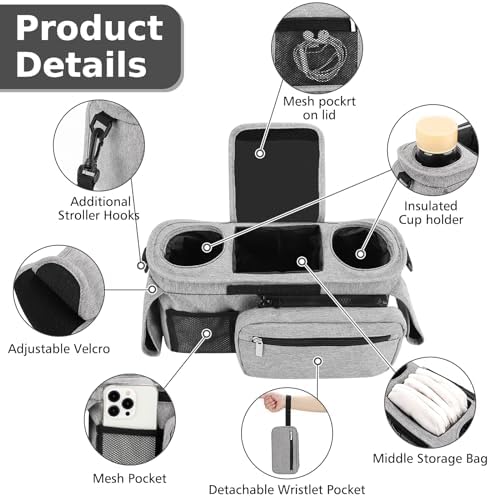 Accmor Universal Stroller Organizer - Image 4
