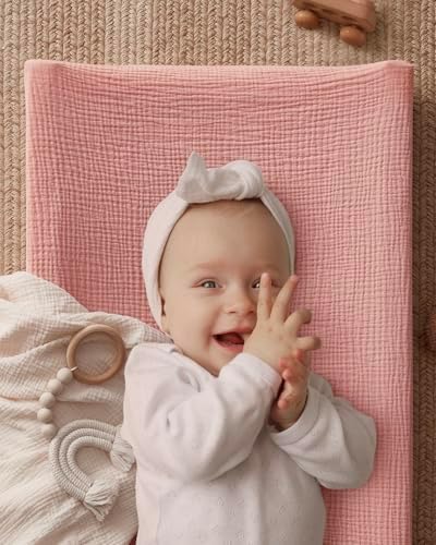 Blissful Diary Muslin Changing Pad Cover - Image 5