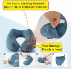 Keemall Inflatable Travel Neck Pillow, Cervical Support - Image 2
